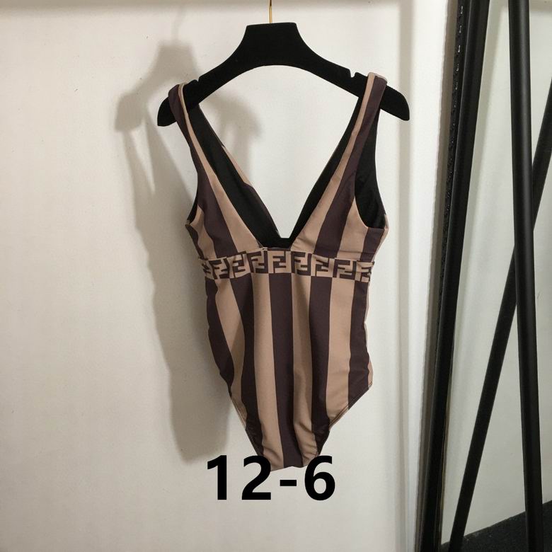 Stripped Swimsuit