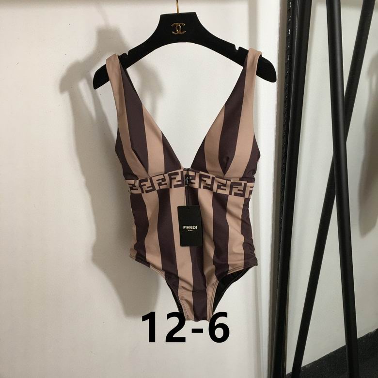 Stripped Swimsuit