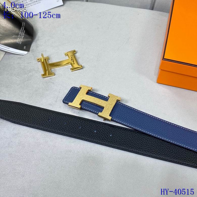 Iconic Reversible Leather Belt