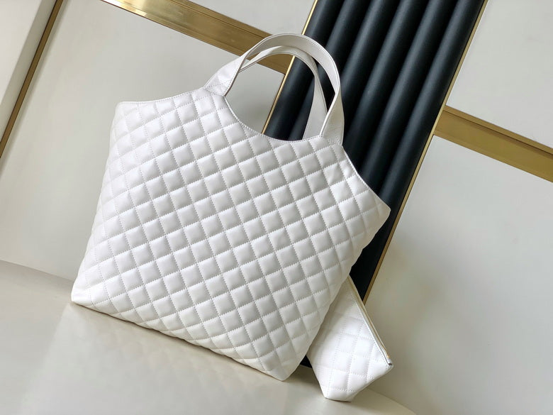 Black Leather Tote